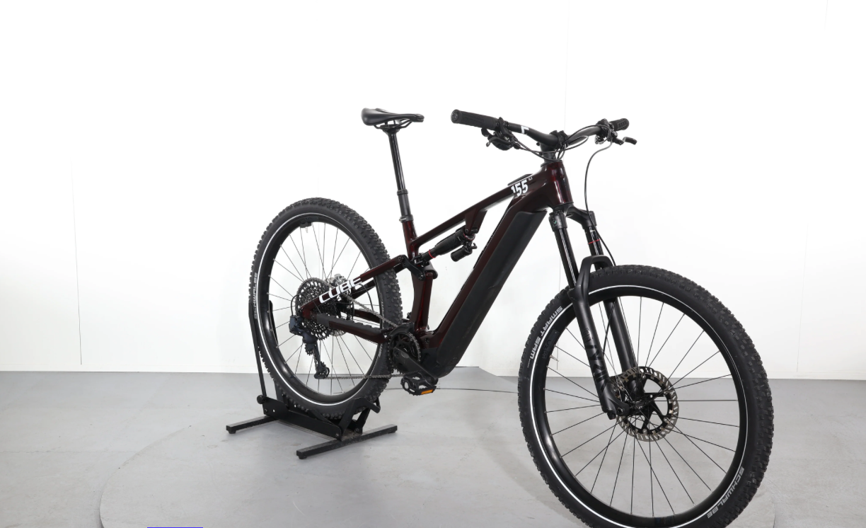 Cube Stereo Hybrid One55 C:68X Slx 750  ( Año 2024  ) - Bicicleta Reacondicionada